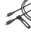 Anker USB-C & USB-C ケーブル (240W, エコフレンドリーナイロン) 1.8m ブラック