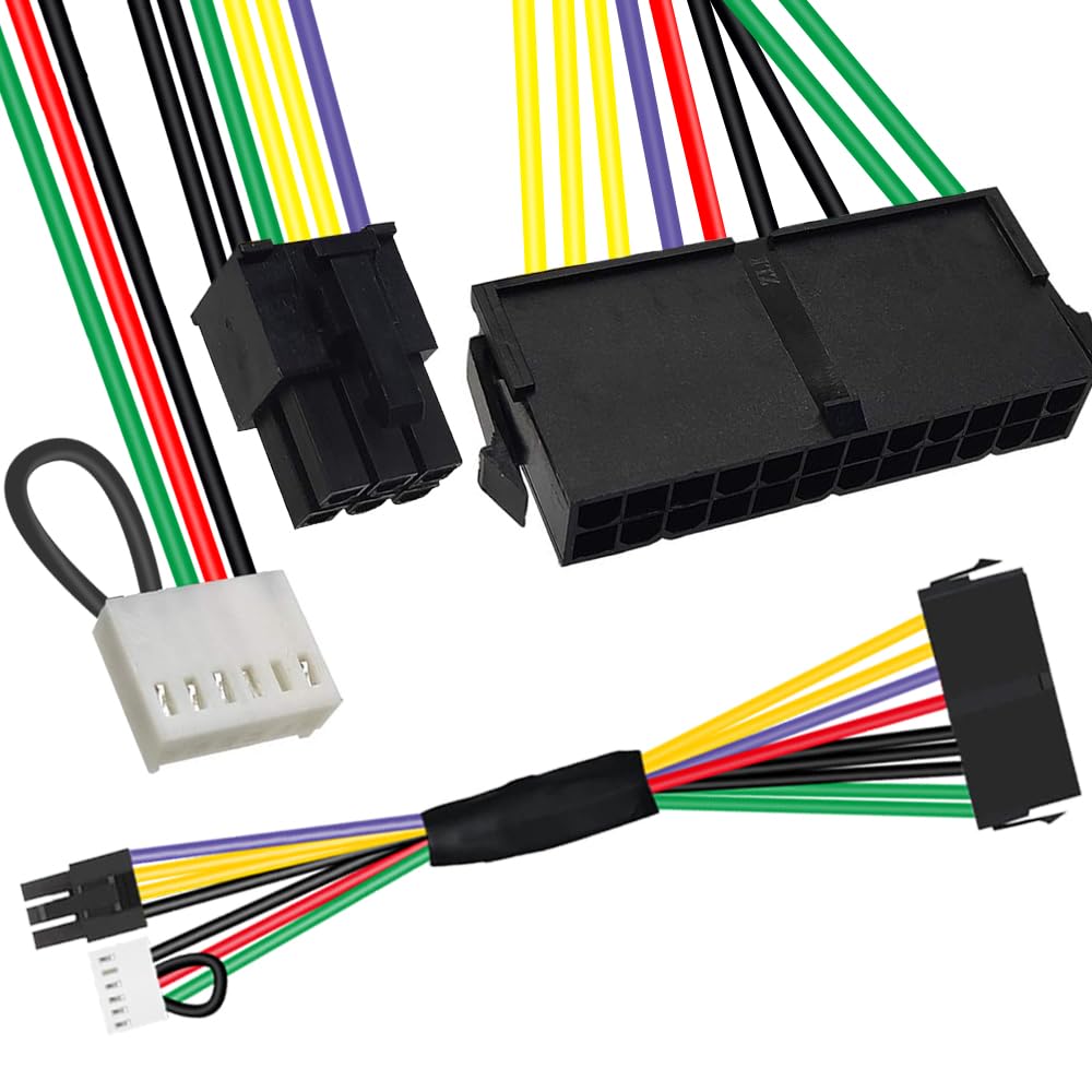 Xiatiaosann 24 ピン 6 ピン ATX 電源アダ�