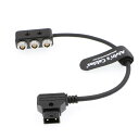 Alvin's Cables ARRI RED Cameras Teradek 用の 1 to 3 ミニ 電源 スプリッター ボックス ケーブル D tap オ...