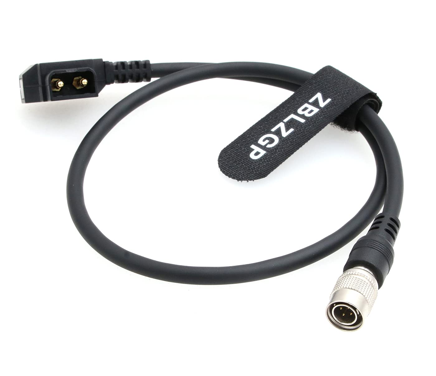 ZBLZGP D-Tap to Hirose 4ピン オス電源ケーブル サウンドデバイス用 688 644 633 レコーダー ズーム F8 F4 ZAXCOM