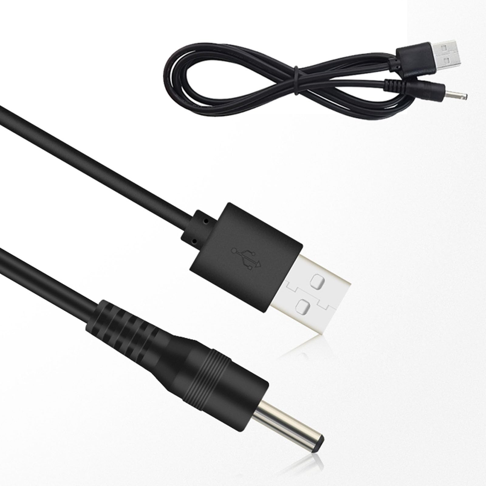 RuiMi USB - DC 3.5mm * 1.3mm電源コード 電流5V/2A 急速充電 対応 電源コード デスクライト/ファン など 電源供給ケーブル 外径3.5mm内径1.3mm(1m)