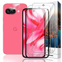 Google Pixel 9a 用 ガラスフィルム + カメラフィルム グーグルピクセル 9a 保護フィルム 日本旭硝子素材 硬度9H 気泡ゼロ 高透過率 反射防止 飛散防止 耐衝撃 指紋防止 Google Pixel 9a(2)
