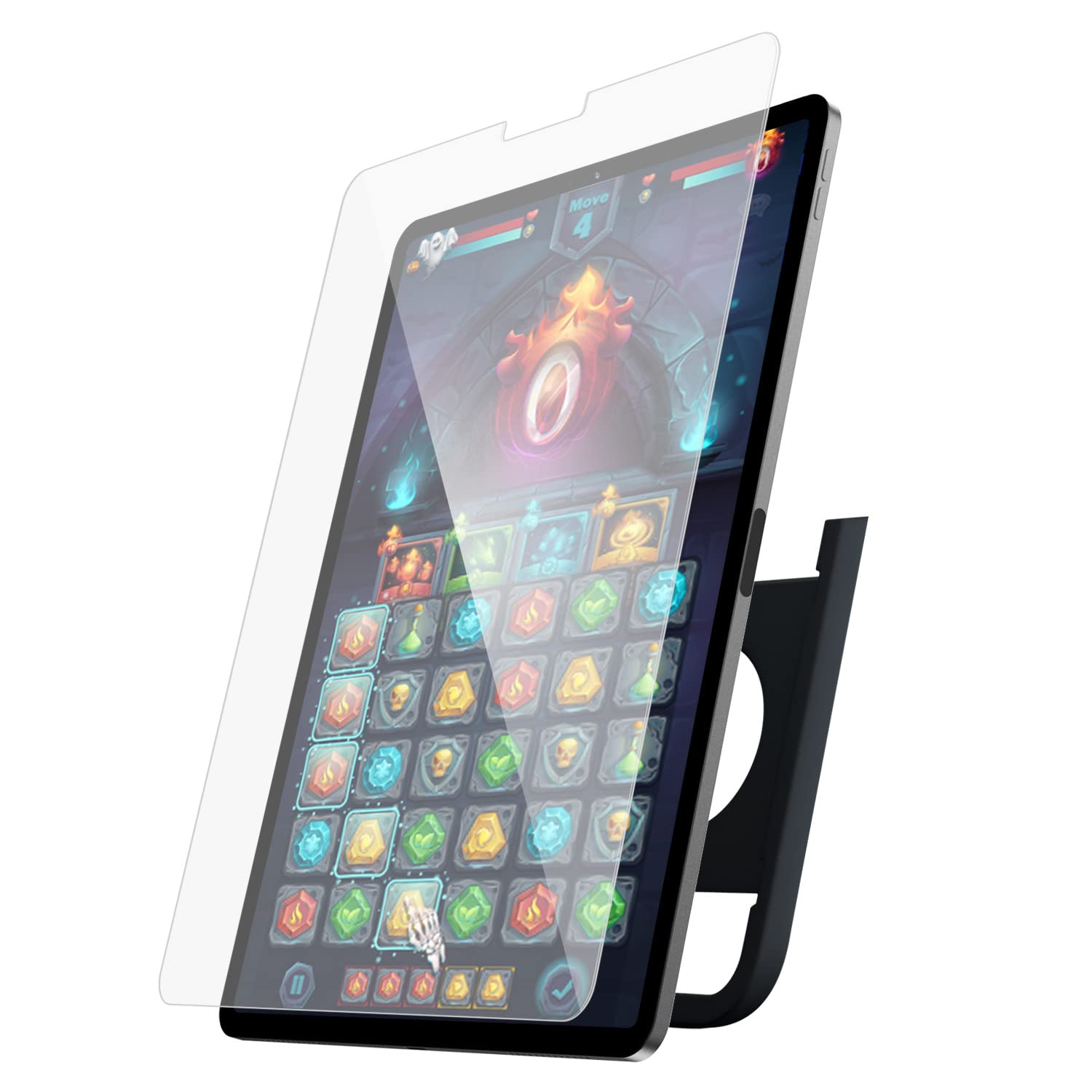 OVER's 饹饤 iPad Pro  쥢 饹ե iPad 11.0 4/3/2/1  iPad Air 10.9 5/4  10H դ tang110-S1