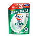 花王 アタックZERO 部屋干しつめかえ用 1200g 1個