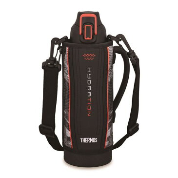 【3個セット】 THERMOS(サーモス) 真空断熱スポーツボトル 1L ブラックバレンシア FHT-1002F