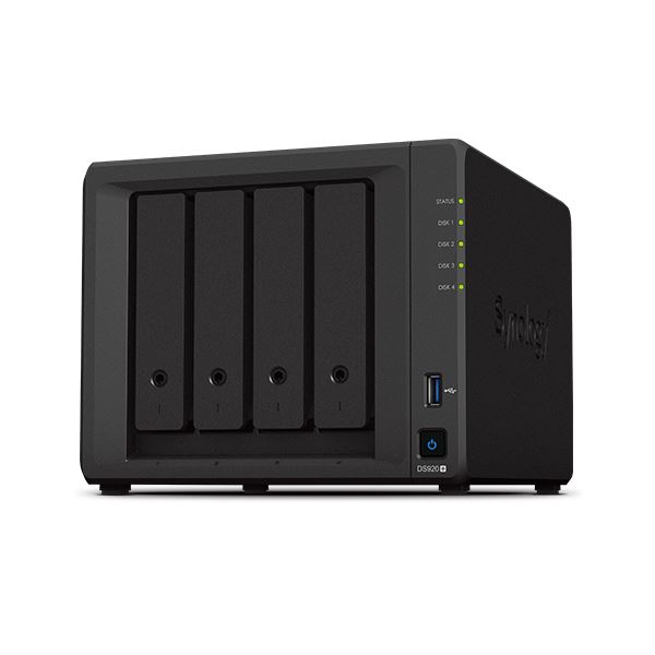 Synology NAS安心パック DS920+ (RAID5 実行12TB 3年平日オンサイト保証) DS920+4TBSW43Y8/D