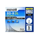 ■商品内容Maxell データ用ブルーレイディスク BD-R DL 50GB 「PLAIN STYLE」 (1〜4倍速対応)インクジェットプリンター対応 (5枚パック) BR50PPLWPB.5S 1■梱包サイズ 142(縦)×26(横)×125(高さ)mm■梱包重量 300g■商品スペックメディアタイプ BD-R DL記憶容量 50GB入数 5枚最大対応速度(書込) 4倍速個別梱包形態 -フォーマット/規格 -カラー -プリンタブル 対応備考 -アスベスト 非含有RoHS指令 対応J-Moss 対象外その他環境及び安全規格 -環境自己主張マーク なし電波法 -電気通信事業法 -本体サイズ(H) -本体サイズ(W) -本体サイズ(D) -本体重量 -■送料・配送についての注意事項●本商品の出荷目安は【1 - 5営業日　※土日・祝除く】となります。●お取り寄せ商品のため、稀にご注文入れ違い等により欠品・遅延となる場合がございます。●本商品は仕入元より配送となるため、沖縄・離島への配送はできません。[ BR50PPLWPB.5S 1 ]