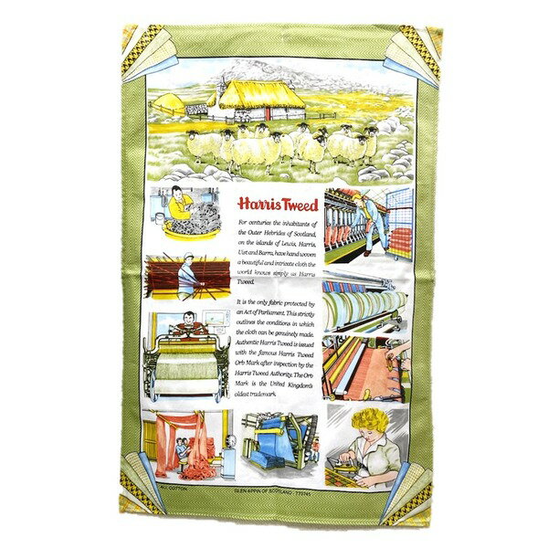 英国 ティータオル 布巾 ランチョンマット テーブルクロス テーブル雑貨 ハリスツイード