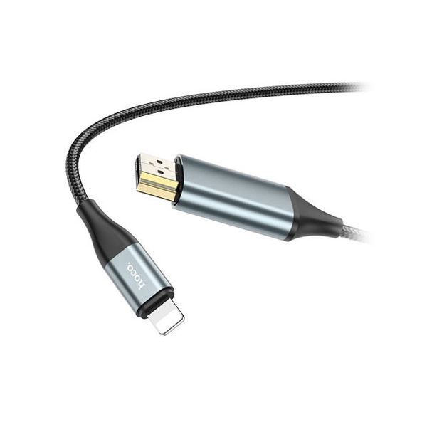 日本トラストテクノロジー JTT hoco UA15 HDMI 変換ケーブル for iOS UA15-LH-BK