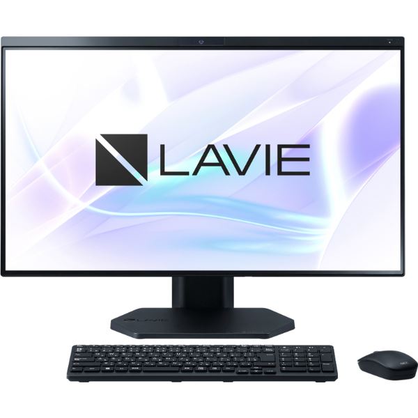 NECパーソナル LAVIE A27 A2797/DAB (Ryzen 75800U/16GB/SSD・1TB/ブルーレイディスク/Win11 Home/Office H&B2021/27.0型/3波ダブルチューナー搭載/ファインブラック) PC-A2797DAB