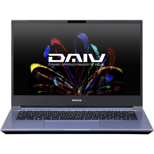 マウスコンピューター モバイルノートPC DAIV 4N-BPQD (Corei7-1260P/16GB/SSD・512GB/ODD無/Win10Pro(Win11ProDG)/Office無/14型/Thunderbolt4/GeForceGTX1650/1920x1080/1年) 22094N-ADLASW11-BPQD