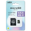 LAZOS 32GB マイクロSDHCカード 【2枚セット】 L-32MSD10-U1-2P