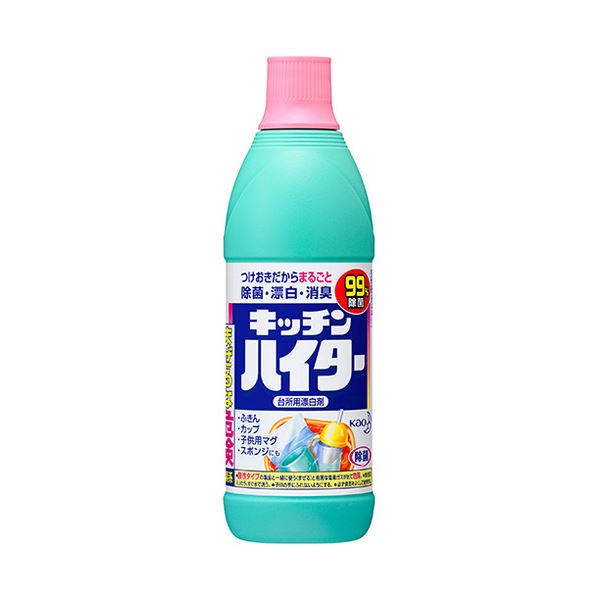 ■サイズ・色違い・関連商品関連商品の検索結果一覧はこちら■商品内容【ご注意事項】・この商品は下記内容×20セットでお届けします。漂白・除菌・除臭。液体タイプ●つけおきで、すみずみまで衛生的に!■商品スペックタイプ：本体洗剤の種類：液体内容量：600ml液性：アルカリ性成分：次亜塩素酸ナトリウム(塩素系)、界面活性剤(アルキルエーテル硫酸エステルナトリウム)、水酸化ナトリウム(アルカリ剤)■送料・配送についての注意事項●本商品の出荷目安は【1 - 5営業日　※土日・祝除く】となります。●お取り寄せ商品のため、稀にご注文入れ違い等により欠品・遅延となる場合がございます。●本商品は同梱区分【TS1】です。同梱区分が【TS1】と記載されていない他商品と同時に購入された場合、梱包や配送が分かれます。●本商品は仕入元より配送となるため、沖縄・離島への配送はできません。