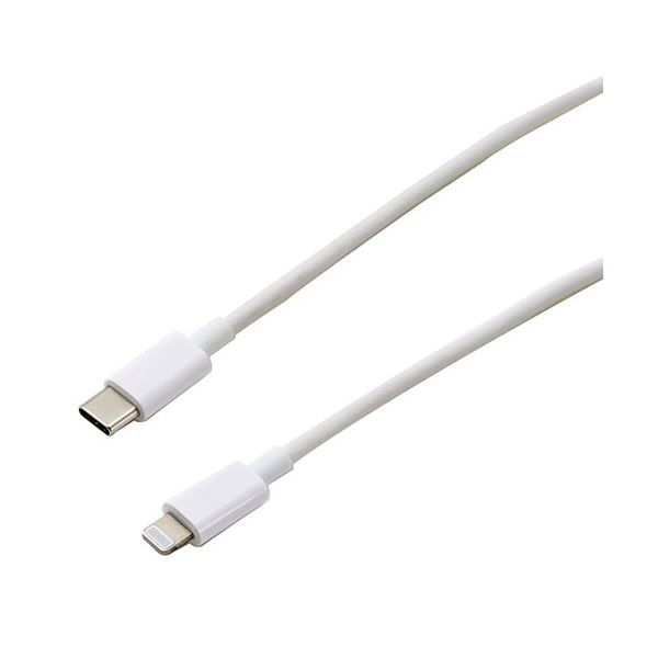 【5個セット】imprinc USB Type-C to Lightningコネクタケーブル 1.0m ホワイト ICLCS100WX5