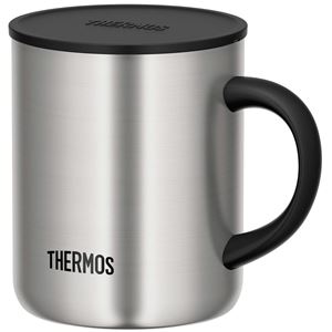 【12個セット】 【THERMOS サーモス】 真空断熱マグカップ/コップ 【ステンレス S 350ml】 フタ付き 保温・保冷