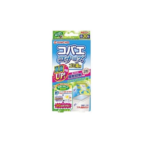 （まとめ）大日本除蟲菊 コバエコナーズ ゴミ箱用 スカッシュミント【×30セット】