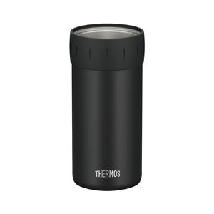 【12個セット】 【THERMOS サーモス】 保冷 缶ホルダー 【500ml缶用 ブラック】 真空断熱ステンレス魔法びん構造