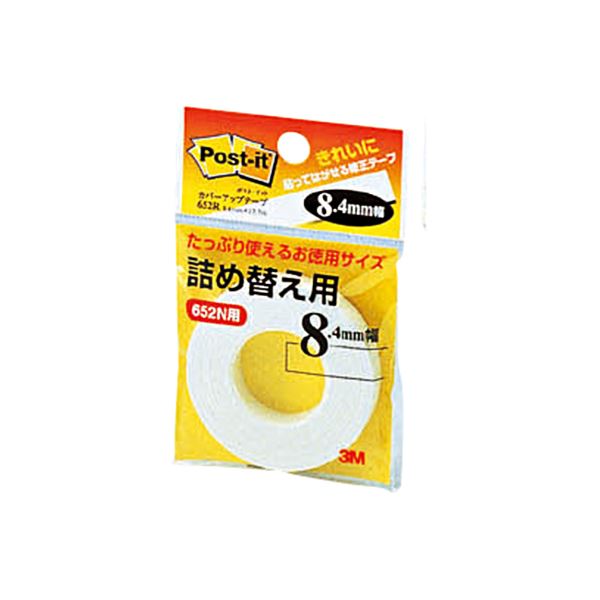 ■商品内容【ご注意事項】・この商品は下記内容×30セットでお届けします。きれいに貼ってはがせる紙のテープです。修正用テープとして使用できます。●はがすときに原稿を傷めません。●テープの上から書き込みが出来ます。●原稿の不要部分に貼り、コピーをとっても、テープの影がほとんど出ません。■商品スペックテープサイズ：幅8.4mm×長さ17.7m対応製品：652N色：白材質・素材：粘着剤:水分散性粘着剤重量：14g【キャンセル・返品について】商品注文後のキャンセル、返品はお断りさせて頂いております。予めご了承下さい。■送料・配送についての注意事項●本商品の出荷目安は【1 - 5営業日　※土日・祝除く】となります。●お取り寄せ商品のため、稀にご注文入れ違い等により欠品・遅延となる場合がございます。●本商品は同梱区分【TS1】です。同梱区分が【TS1】と記載されていない他商品と同時に購入された場合、梱包や配送が分かれます。●本商品は仕入元より配送となるため、沖縄・離島への配送はできません。[ 652R ]