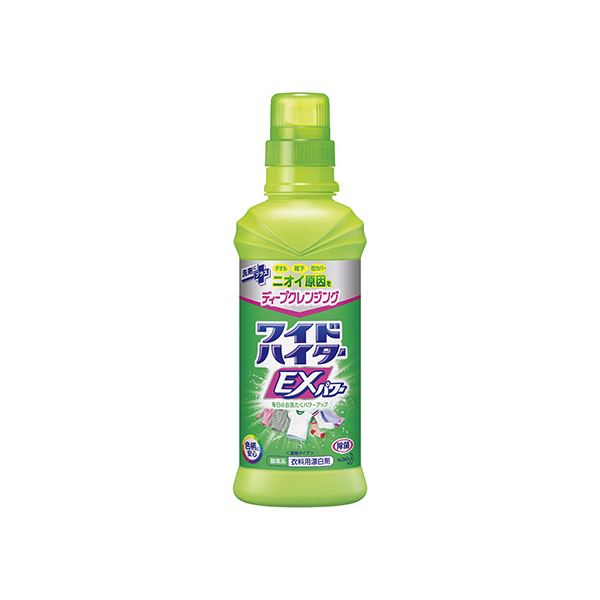 （まとめ） 花王 ワイドハイターEXパワー 本体 600ml 【×10セット】