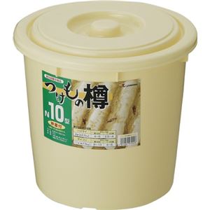 【30個セット】 漬物樽/漬物容器 【10型】 容量10L ポリエチレン 〔キッチン 台所〕