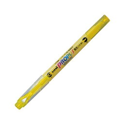 (まとめ) 三菱鉛筆 蛍光ペン プロパス・ウインドウイエロー PUS102T.2 1本 【×100セット】
