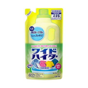 （まとめ）花王 ワイドハイター つめかえ用720ml 1セット（15個）【×3セット】