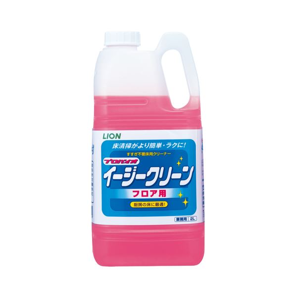 ■商品内容●バイオ(微生物)を配合した、すすぎの要らない床用クリーナーの2Lです。●希釈液を塗布するだけ。作業が簡単・ラク!床清掃の効率がアップ!●表面の汚れはもちろん、床の目地やキズの奥までバイオのちからでスッキリ。●滑りやすい床環境を改善。バイオだから効果が持続。食品汚れや油脂分の多い「厨房の床」にぴったり。●水の節約、作業時間の短縮など床清掃にかかるトータルコスト低減も。●作業終了後にグリーストラップ内に投入することで、油脂分を分解し清掃作業を低減します。バイオと酵素の働きにより、油分を分解し、悪臭の発生、清掃のスタミナを軽減します。●減容容器採用でゴミの容積を削減。●詰替に便利なコック付※こちらの商品は、お届け地域によって分納・翌日以降のお届けとなる場合がございます。■商品スペック洗剤の種類：液体内容量：2L液性：弱アルカリ性成分：微生物製剤、酵素、界面活性剤、安定化剤、香料、色素その他仕様：●用途:厨房や施設の床の洗浄、グリーストラップ内の浄化●標準使用濃度:[床]60〜70倍希釈、[グリーストラップ]グリーストラップ容量100Lに対して、原液50〜100ml(汚れの量に応じて適宜調整を行ってください。)●注ぎ口付き●業務用【商品のリニューアルについて】メーカー都合により、予告なくパッケージデザインおよび仕様が変わる場合がございます。予めご了承ください。■送料・配送についての注意事項●本商品の出荷目安は【1 - 5営業日　※土日・祝除く】となります。●お取り寄せ商品のため、稀にご注文入れ違い等により欠品・遅延となる場合がございます。●本商品は同梱区分【TS1】です。同梱区分が【TS1】と記載されていない他商品と同時に購入された場合、梱包や配送が分かれます。●本商品は仕入元より配送となるため、沖縄・離島への配送はできません。