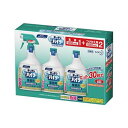 （まとめ）花王 キッチンハイター トリプルパック業務用本体1000ml×1+業務用付替1000ml×2本 1セット【×10セット】