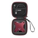 RLSOCO SSD収納ケース I-O DATA ポータブルSSD SSPH-UT480K/E、SSPH-UA480NV/E、SSPH-UA960NV/E、SSPH-UT960K/E 、SSPH-UT240K等対応