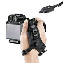 JJC ハンドストラップ リストストラップ Sony A7C A7SIII A7RIV A7RIII A7RII A7R A7III A7II A7 A7SII A6100 A6600 A6500 A6400 A6300 A6000 A5100 A5000 A99II A99 A77II A77 RX10 IV III II RX1R HX350 HX400V H400 H300カメラ 適用 黒い(2)