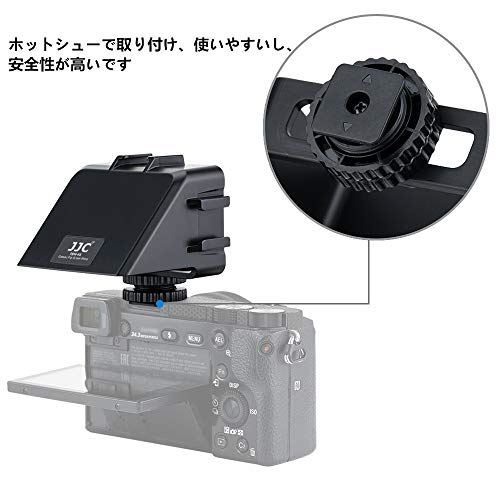 JJC ����� �ե�åץ����꡼��ߥ顼 vlog���� �������˥��� �����γ��٤�Ĵ�� Nikon Z5 Z6 Z7 Sony A7RIV A7RIII A7RII A7III A7II A7SII Fujifilm X100V X-T30 X-T20 X-T3 X-T2 �б� �ۥåȥ��塼�Ǽ���դ�