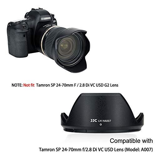JJC �ĵռ� ��󥺥ա��� Tamron HA007 �ߴ� Tamron SP 24-70mm F2.8 Di VC USD (����: A007)��� �� Sony A7RIV A7SIII A7RIII A7RII A7III A7SII A7II A9II A99II Canon EOS 6DM2 5DM4 Nikon D780 ���б�