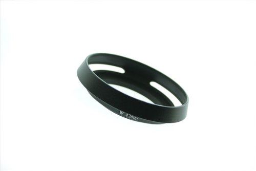 ZEROPORT JAPAN クラッシックメタルレンズフード 43mm 各メーカー対応 広角レンズ...