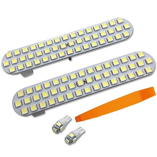 YAOFAOノート E12 前期 後期 led ルームランプ NISSAN（日産・ニッサン）4点セット ホワイト 6000K車種専用設計 専用工具付