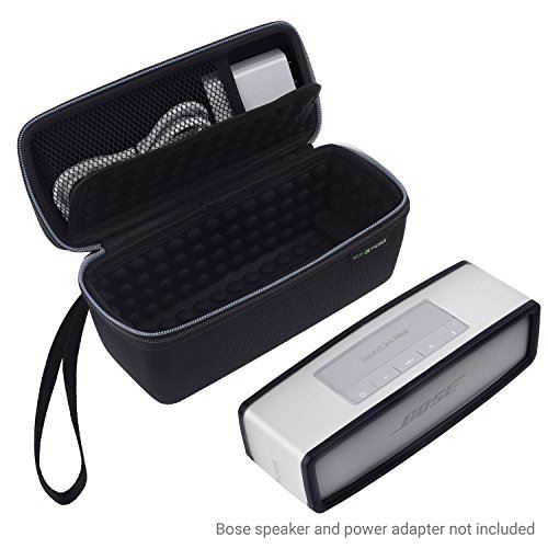 Eco-Fused Bose Soundlink Mini 1 and 2�ѥ����� �ݸ��ӷ��Ӹ����ǥ����� ���ԡ������������Х֥�ѥåɤ�����Ÿ������ץ�����Ǽ�ѥ�å���ݥ��åȥɥå��դ� Case + TPU Cover for Bose Soundlink Mini 1 and 2 D0038-CTB-BLA Carry Case + TPU Cover