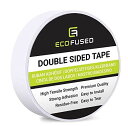 Eco-Fused プレミアム両面粘着テープ 〜 1巻 - 3/4インチ (20ミリ) 27ヤード (25メートル)