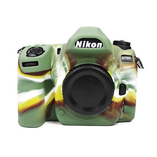 NIKON ニコン PEN D780 カメラカバー シリコンケース シリコンカバー カメラケース 撮影ケース ライナーケース カメラホルダー、Koowl製作、外観が上品で、超薄型、品質に優れており、耐震・耐衝撃・耐磨耗性が高い (迷彩柄)
