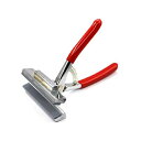 キャンバス 張り器 プライヤー (赤(口幅12cm))