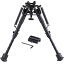 Takelablaze タクティカルバイポッド 20mmレール対応 6-9 インチ伸縮 5段階に QD Bipod 折りたたみ ドレールマウント付き