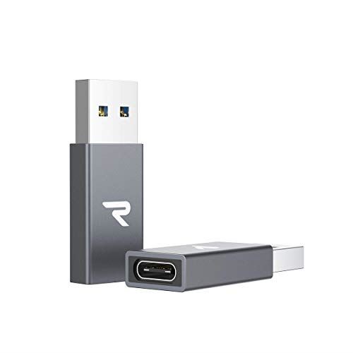 Rampow USB Type C (X) to USB 3.0 (IX) ϊA_v^y2_ZbgEzQuick Charger 3.0Ή USB 3.0 f[^] MacBook Pro/Air/iPad Pro 2019/Surface/Sony Xperia/Samsung ϊRlN^ ݑΖx