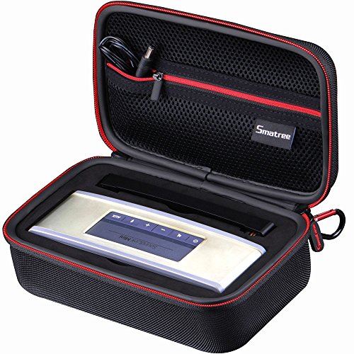 SmatreeBoseSoundlinkMiniワイヤレスブルートゥーススピーカー対応収納ケース(BLACK&RED)