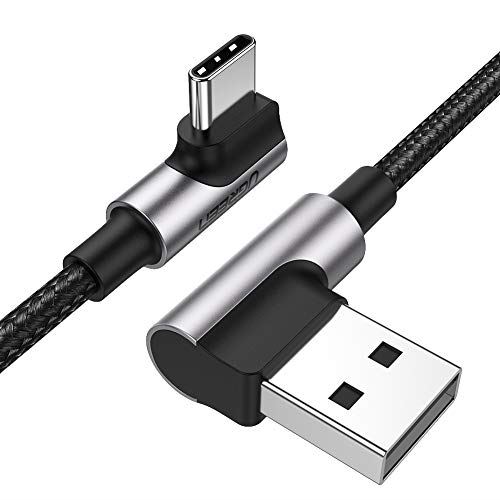 UGREEN USB Type C L P[u 1m QC3.0/2.0Ή }[d f[^] iC҂ ϋv Xperia XZ2 Galaxy S9 HUAWEI P20 LiteɓKp