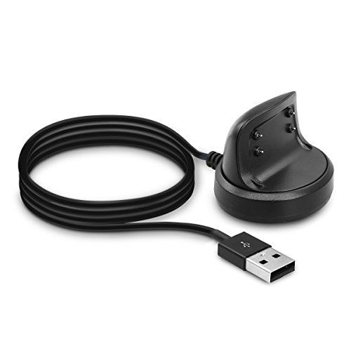 kwmobile 対応: Samsung Gear Fit2 / Gear Fit 2 Pro USB 充電ケーブル - フィットネストラッカー 充電..