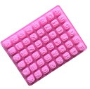 シリコン型 アルファベッド 記号 数字 キューブ チョコレート 焼き菓子 DIYに