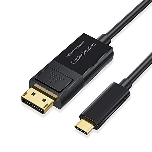 USB C to DisplayPorto`ϊP[uC CableCreation 6FT(1.8M)USB C to DP 1.4ϊP[uA_v^ 8K@60HzC MacBook Pro 2020/2019C MacBook Air/iPad Pro 2020C XPS 15/13C Galaxy S20/S10ɓKp ubN ubN/o]