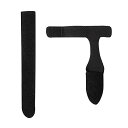 ロッドティップカバー トップカバー ロッドベルト 釣り 釣具 アクセサリー ブラック