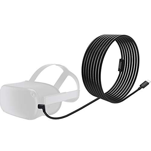 Newzerol For Oculus Link ケープル 6メートル Oculus Quest 2 PC接続用 3A 5Gbps 【3.2 Gen 1 C to C 6M 延長用 リレーアンプチップ付..