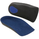 PhoenixSole アーチサポート ハーフインソール 足底疲労軽減 踵強力サポート 偏平足予防 衝撃吸収 通気性抜群 サイズ調整可能 外回り 立ち仕事 ウォーキング 男女兼用(4)