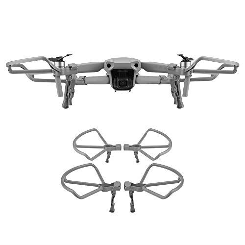 XBERSTAR DJI Mavic Air 2 プロペラガード ランディングギア付き プロペラ保護用 プロペラ保護ガード 着陸ガード プロテクター 防振 衝突防止リング アクセサリー