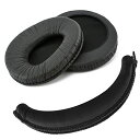 ヘッドフォン用イヤーパッド+ ヘッドバンドSONY MDR Z600 V600 V900 V900HD V7509 V7509HD等対応交換用 イヤークッション...